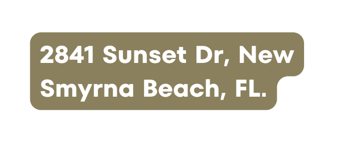 2841 Sunset Dr New Smyrna Beach FL